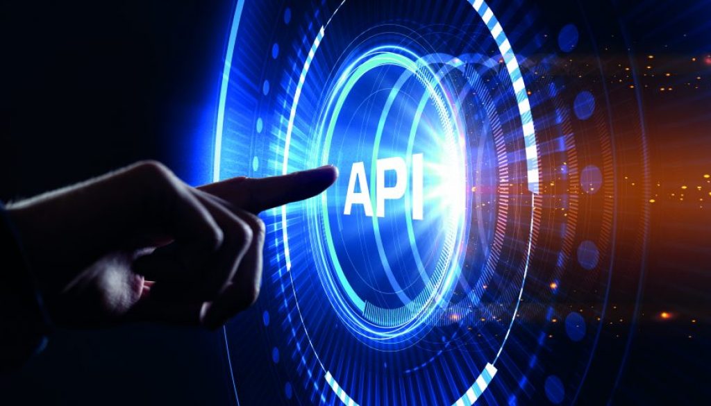 API - Application Programming Interface. Software development to