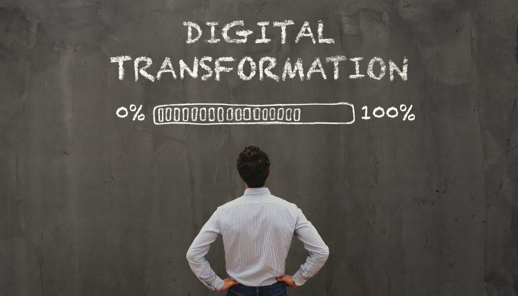 digital transformation concept in business, disruption