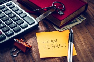 loan default word on note